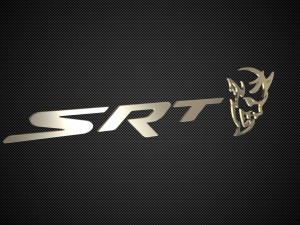 dodge challenger srt demon logo Model 3D