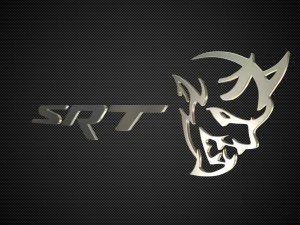 dodge challenger srt demon logo 3D Model