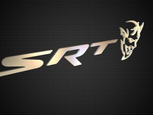 dodge challenger srt demon logo Model 3D