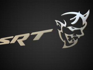 dodge challenger srt demon logo Model 3D