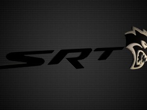 dodge challenger srt logo Model 3D