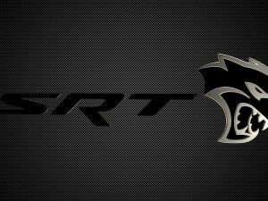 logotipo Dodge Challenger SRT Modelo 3D