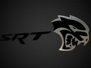 dodge challenger srt logo Model 3D