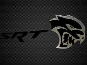 dodge challenger srt logo 3D Model