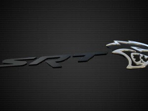 dodge challenger srt logo 3D Model