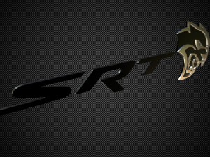 dodge challenger srt logo Model 3D