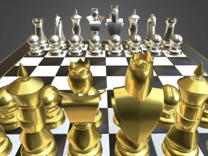 satran&ccedil; takımı 3D Model