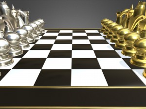 chess set 3D मॉडल