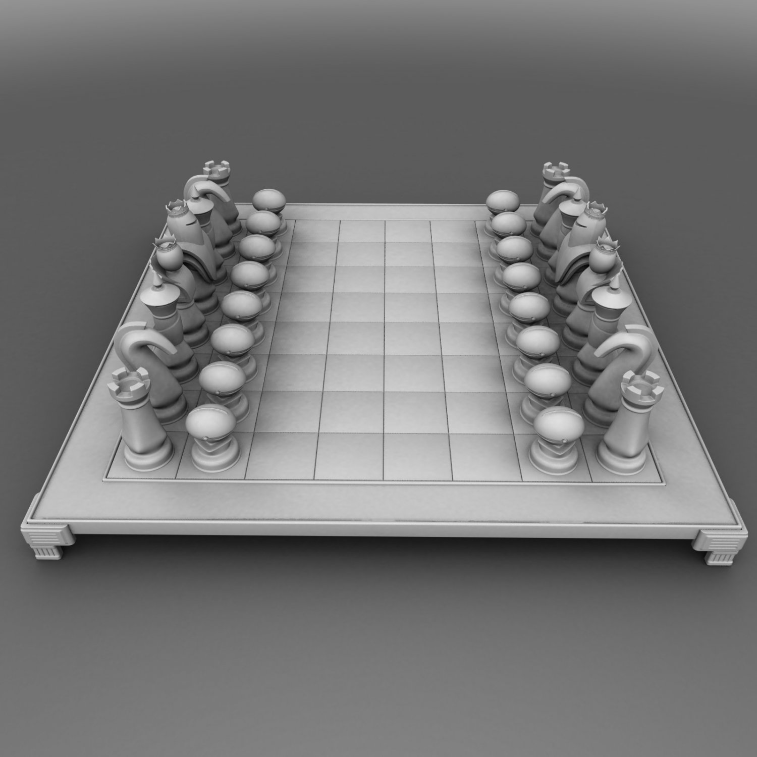 Chess Free 3D Model in Board Games 3DExport