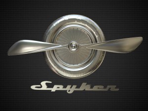 spyker logo 3Dモデル
