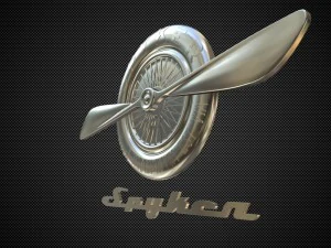 spyker logo 3D Model