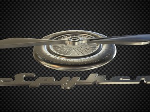 spyker logo Model 3D