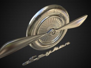 spyker logo Model 3D