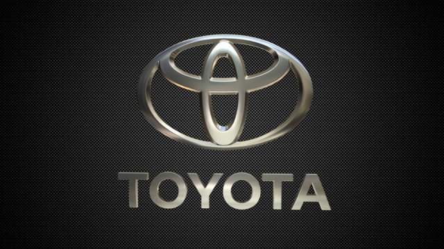 toyota logo 3D Modell .c4d .max .obj .3ds .fbx .stl .blend