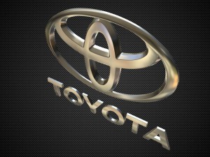 toyota logo 3D Modell