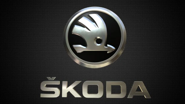 skoda logo 3D Model .c4d .max .obj .3ds .fbx .stl .blend 