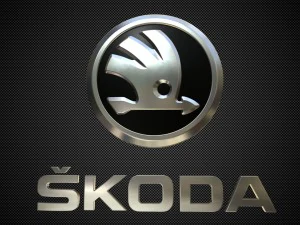 logotipo de skoda Modelo 3D