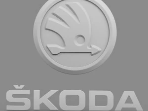 skoda logo 3D Model