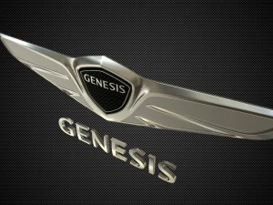 Genesis logo 3D Model