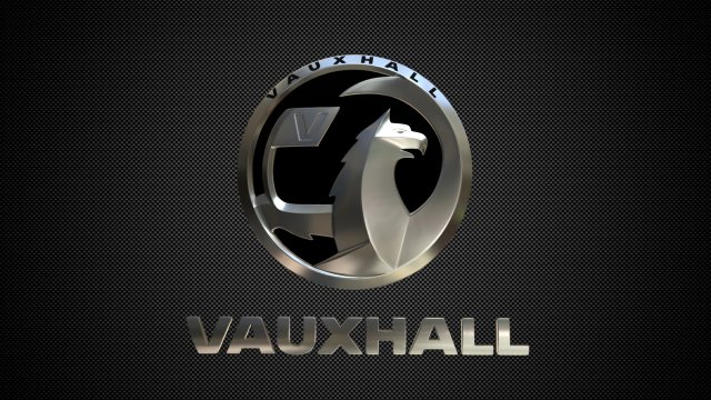 vauxhall logo 3D Model .c4d .max .obj .3ds .fbx .stl .blend 