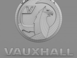 vauxhall logo 3D Model