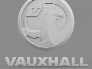 vauxhall logo 3D Model