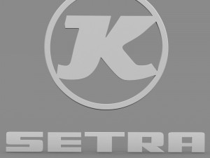 setra logo 3D-Modell