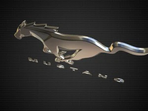 horse logo 2 3D Model