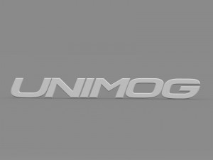 unimog logo 3D Модель