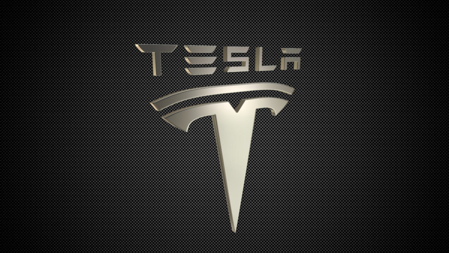Tesla logo 3D Model in Parts of auto 3DExport