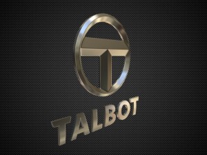 talbot logo Modello 3D