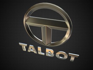 talbot logo Modello 3D