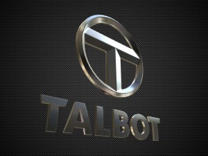 talbot logo Modello 3D