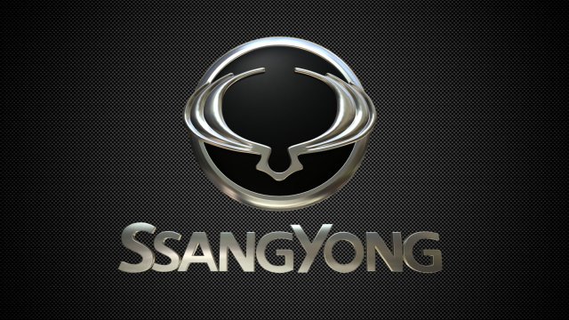 ssang yong logo 3Dモデル .c4d .max .obj .3ds .fbx .stl .blend 