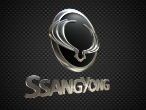 ssang yong logo 3Dモデル