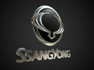 ssang yong logo 3D Model