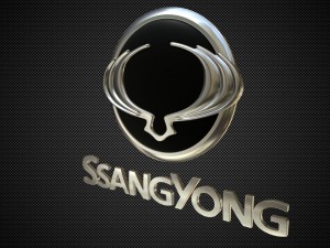ssang yong logo 3Dモデル