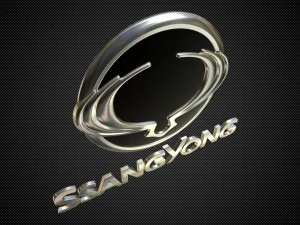 ssang yong logo 3D Model
