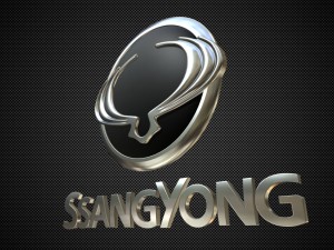 ssang yong logo 3Dモデル