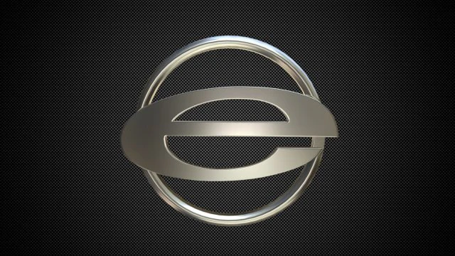 emerald logo 3D Model .c4d .max .obj .3ds .fbx .stl .blend 