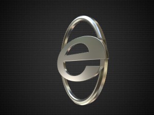 emerald logo Modello 3D