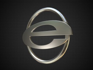 emerald logo Modello 3D