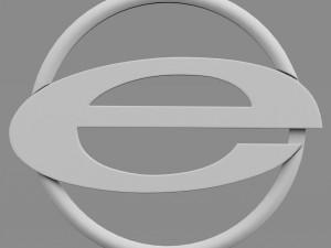 emerald logo Modello 3D