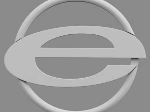 emerald logo 3D Model