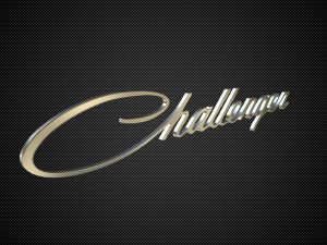 challenger logo Model 3D