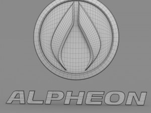 alpheon logo 3D Модель