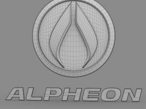 logotipo de alpheon Modelo 3D