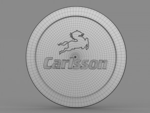 carlsson logo 3D Modell