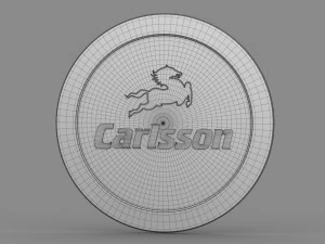 carlsson logo 3D Model