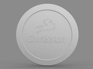 carlsson logo 3D Model